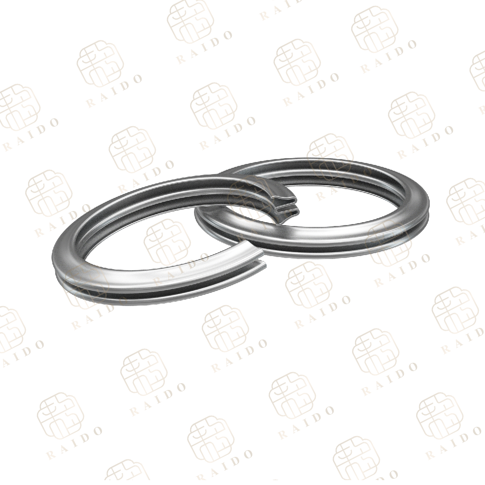 Stainless steel outer diameter open metal E-ring