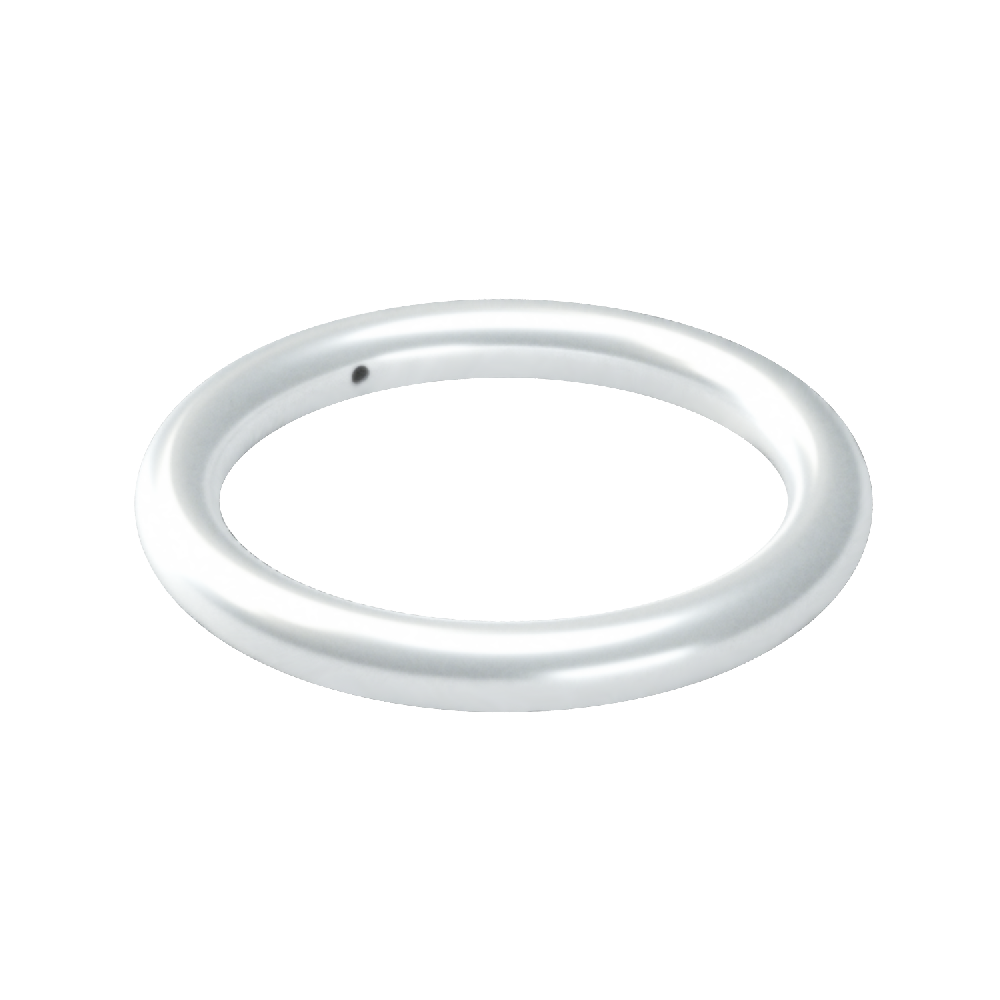 Raido metal hollow O-ring in hot runner injection mold